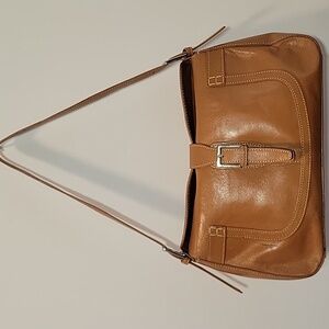Vintage A.Giannetti Genuine Leather Shoulder Bag Minimalist 90s